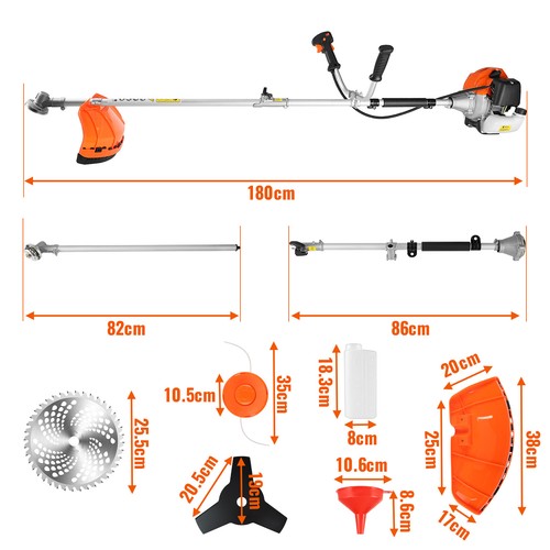 Conentool petrol grass trimmer - petrol,